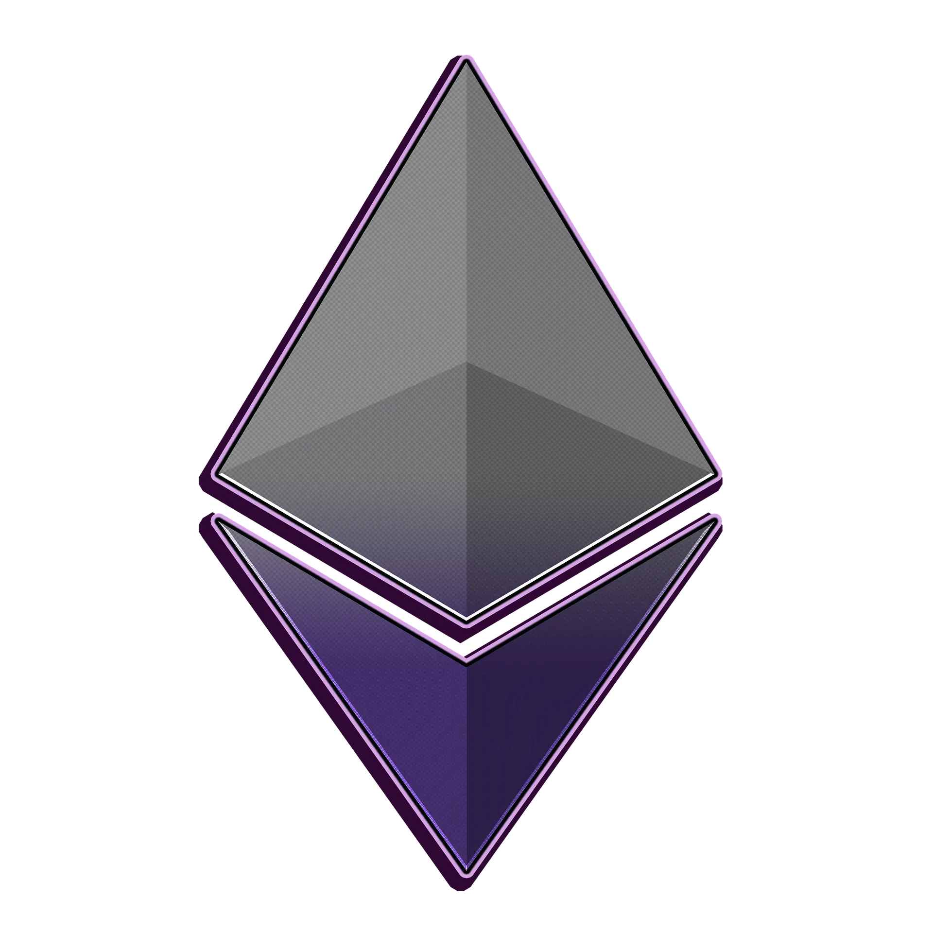 Logo di Ethereum – immagine simbolica dell’acquisto di ether (ETH) con franchi svizzeri